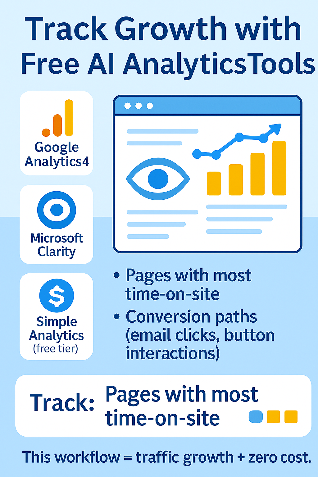 Track Growth with Free AI Analytics Tools